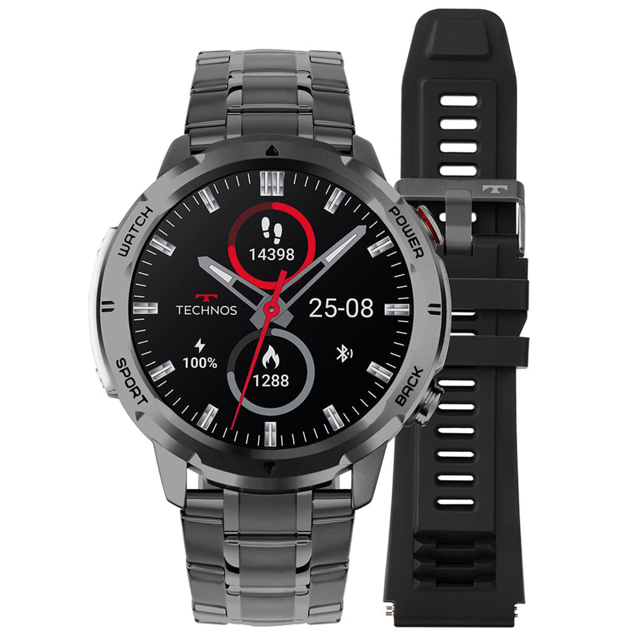 Relógio Technos masculino Connect smart- TSPORTSCAB/6F