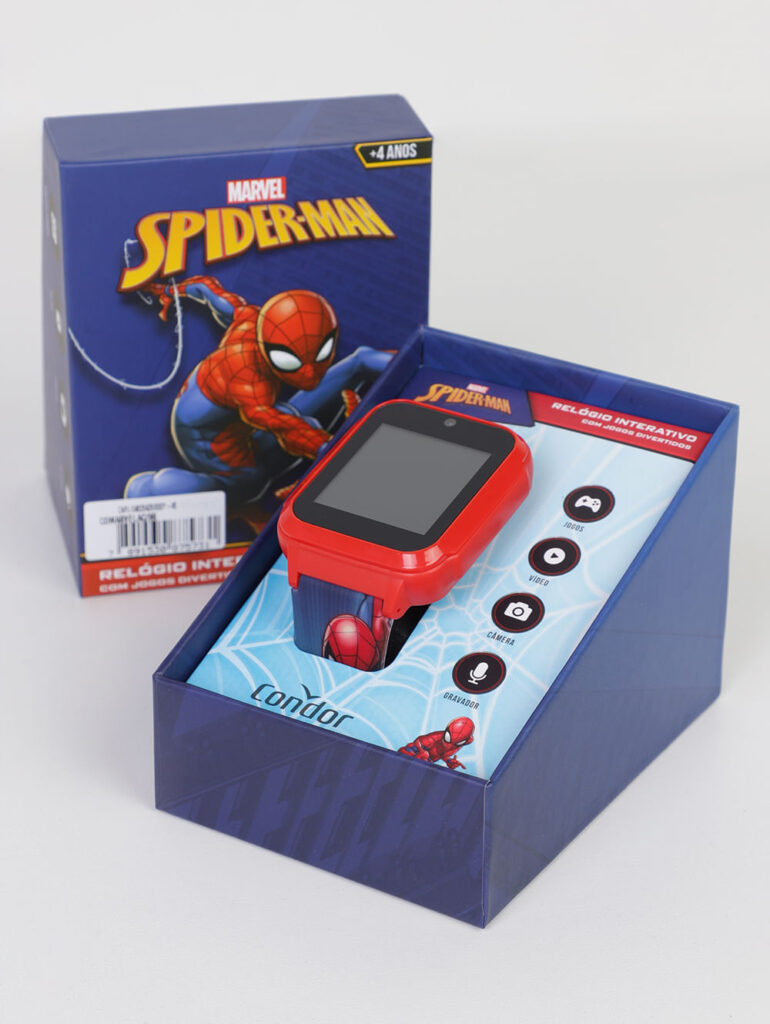 Relógio condor Kids Spider-Man-  COMARVELAC/9R