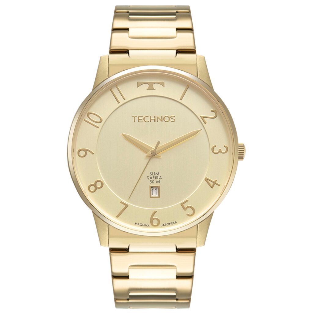 Relógio Technos masculino Slim- GM10YP/1D