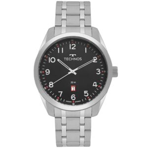 Relógio Technos masculino Steel- 2115MSAS/1P