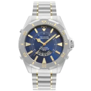 Relógio Technos masculino Skydiver bicolor- WT2050AB/1A