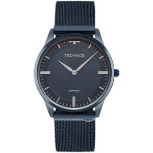 Relógio Technos Slim azul- 9T22AN/4A