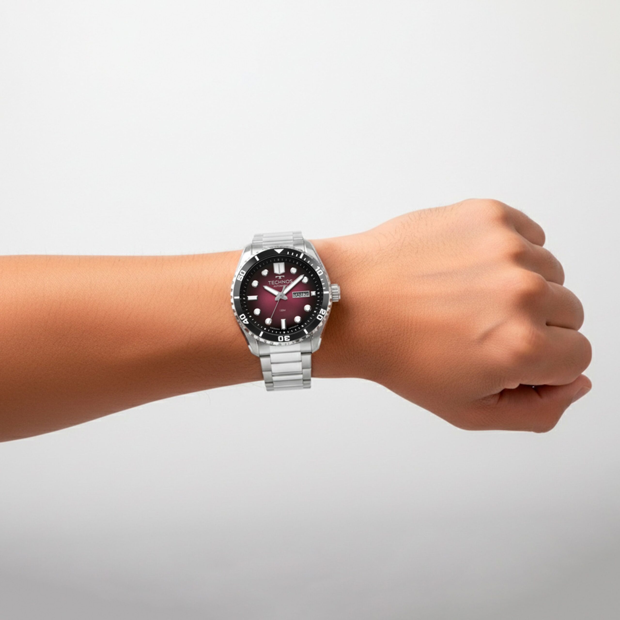 Relógio Technos automático masculino Diver- 8205PA/1R - Imagem 5