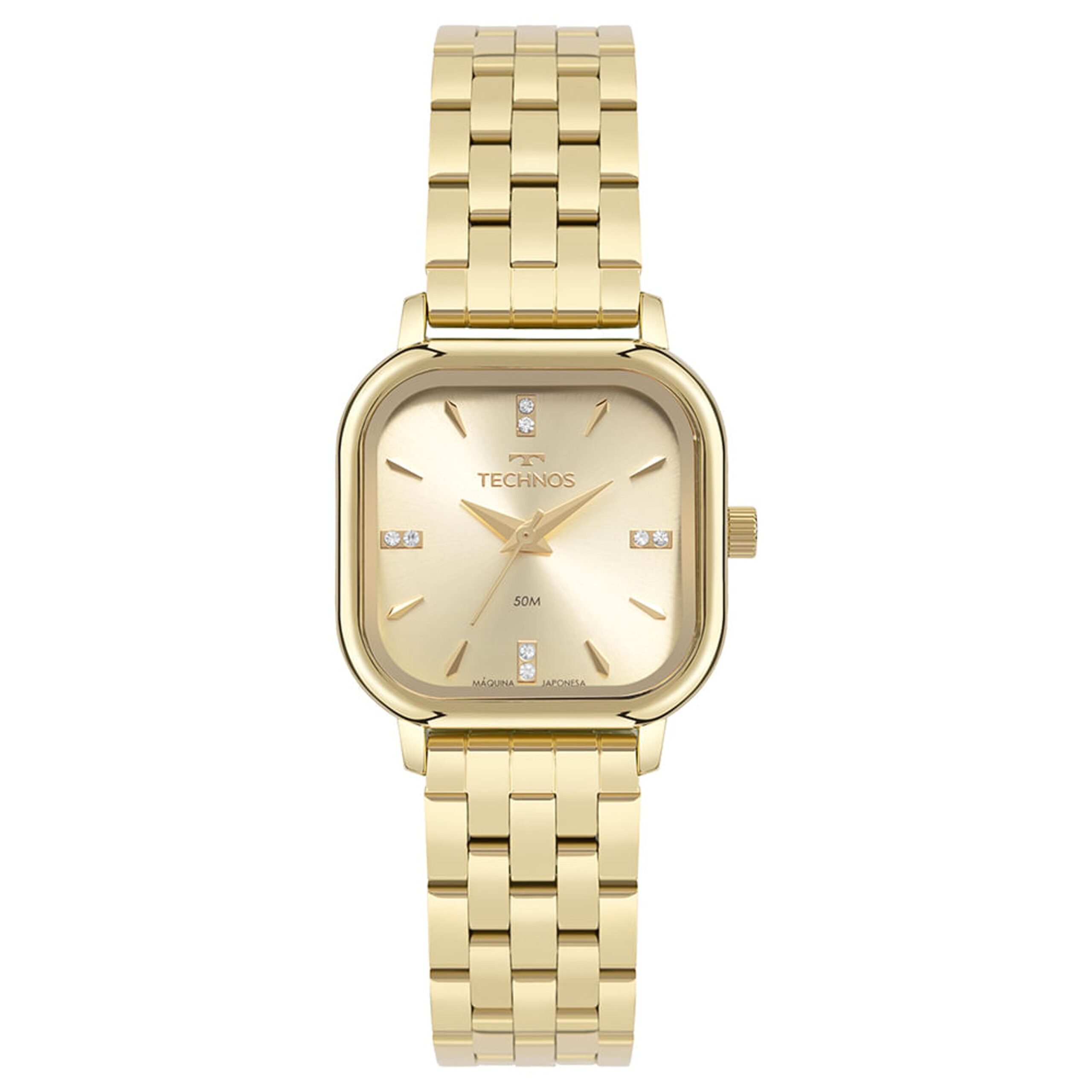Relógio Technos feminino Mini Dourado- GL32BB/1D