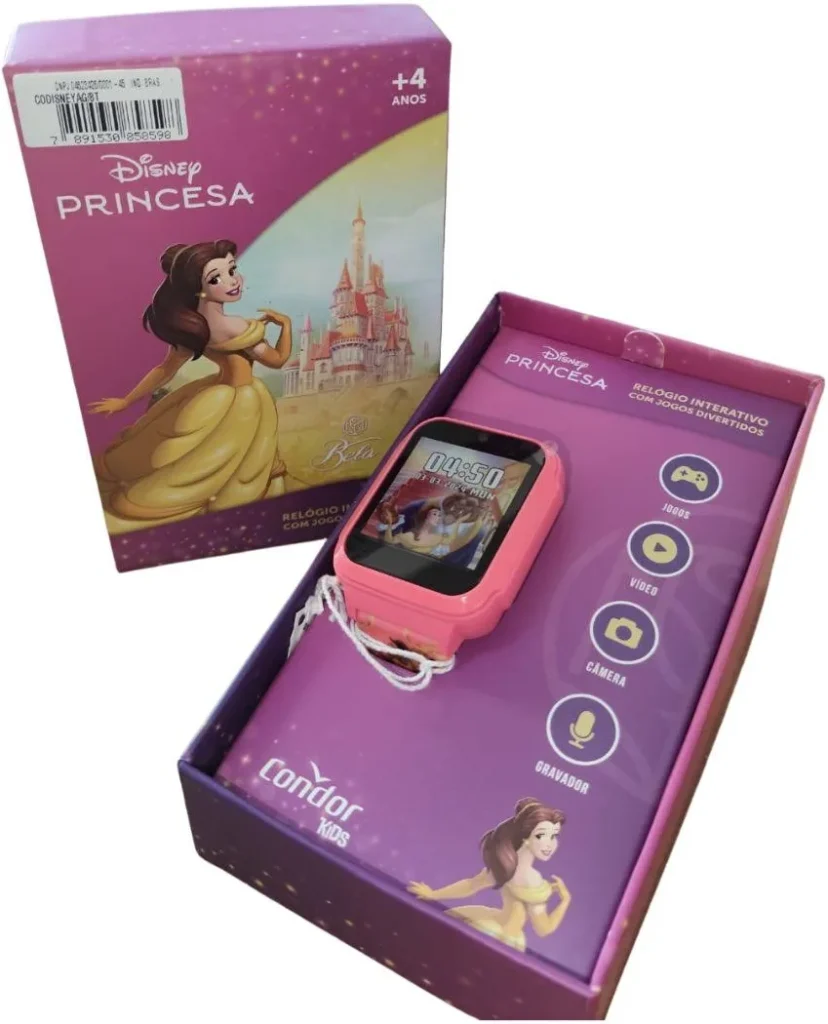 Relógio Condor kids-Princesa - COSDISNEYAG/8T
