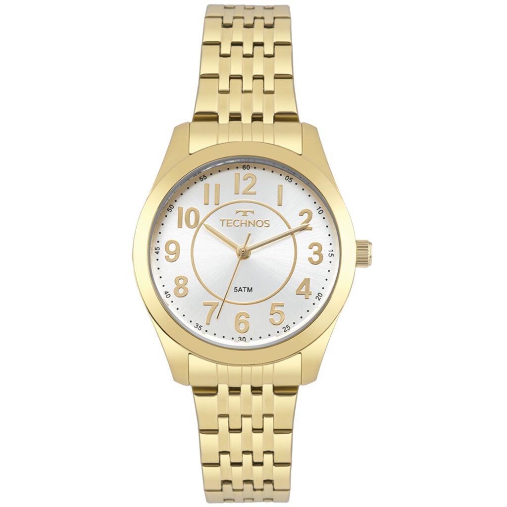 Relógio Technos feminino Boutique dourado- 2035MJDS/4K
