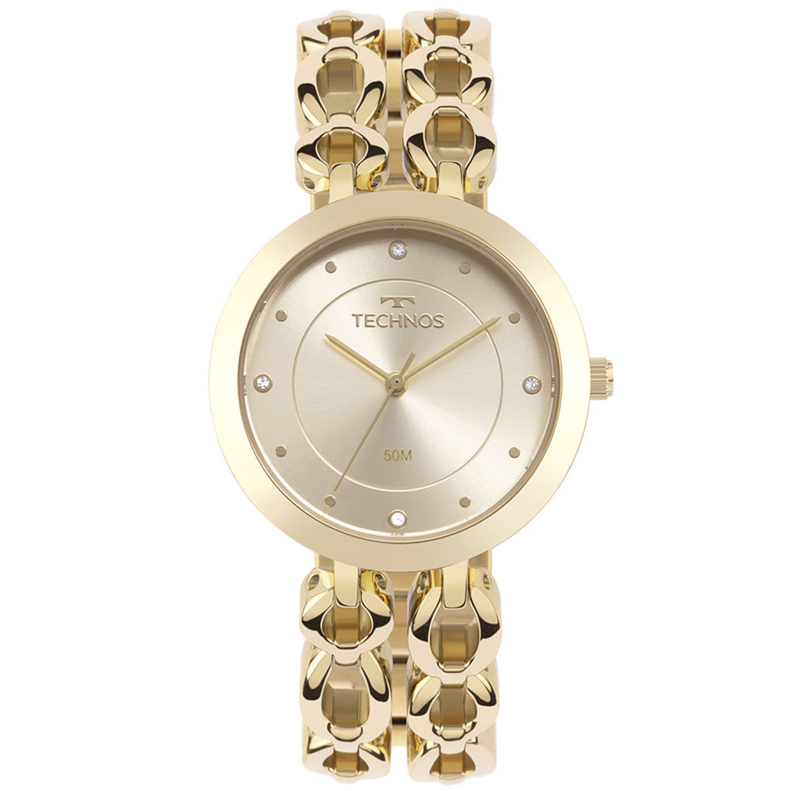 Relógio Technos feminino Elos dourado- 2035MWL/1X