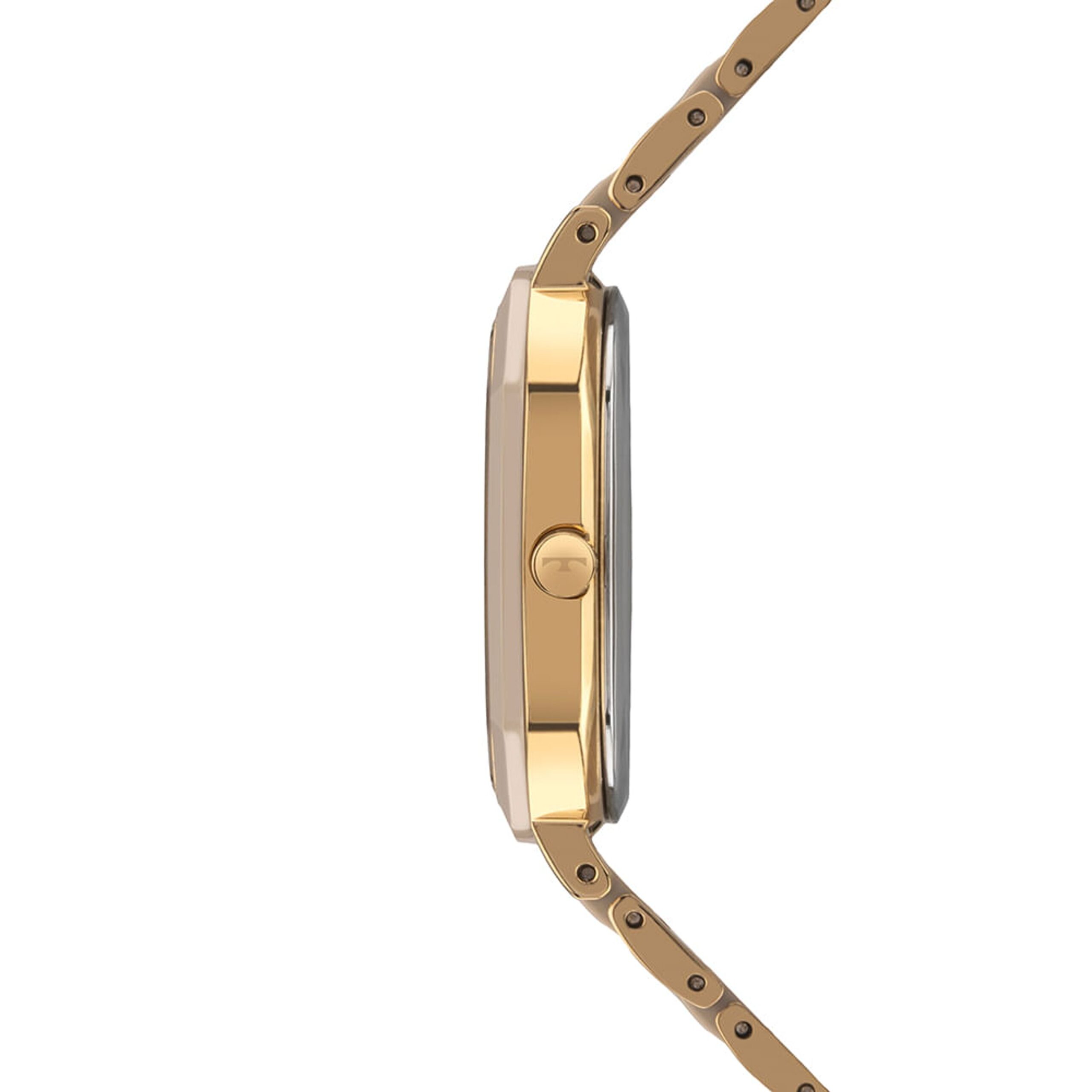 Relógio Technos feminino cerâmica Bege com dourado-2035NER/ 1X - Imagem 2