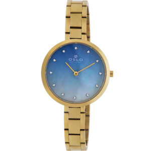 Relógio Oslo feminino Analógico dourado- OFGSSS9T0033