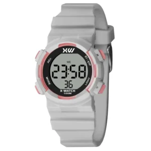 Relógio X-Watch infantil cinza digital- XKPPD098