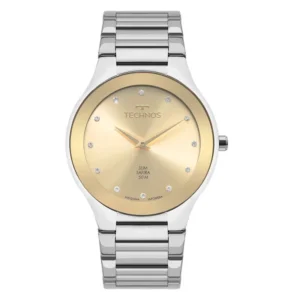 Relógio Technos feminino Slim bicolor- GL22AD/1X