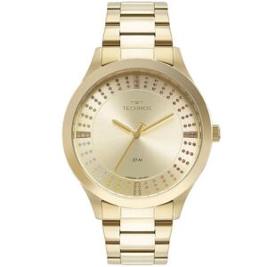 Relógio Technos feminino Brilho Dourado-  2036MQE/1X