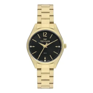 Relógio Technos feminino Boutique dourado- 2036MNO/K4P