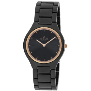 Relógio Oslo Analógico feminino preto- OFTKKS9T0002