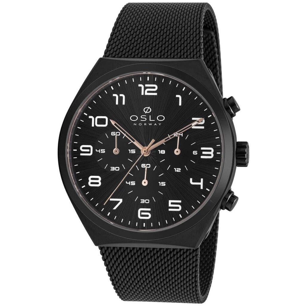 Relógio Oslo masculino cronógrafo- OMPSSCVD0008
