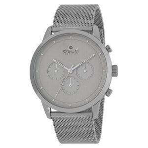 Relógio Oslo cronógrafo masculino cinza- OMBSSCVD0003
