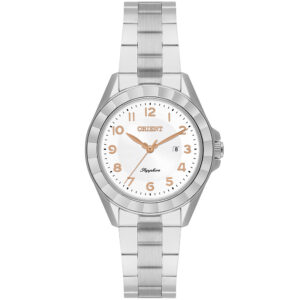 Relógio Orient Eternal feminino prata- FBSS1205