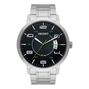 Relógio Orient Eternal masculino prata - MBSS1381