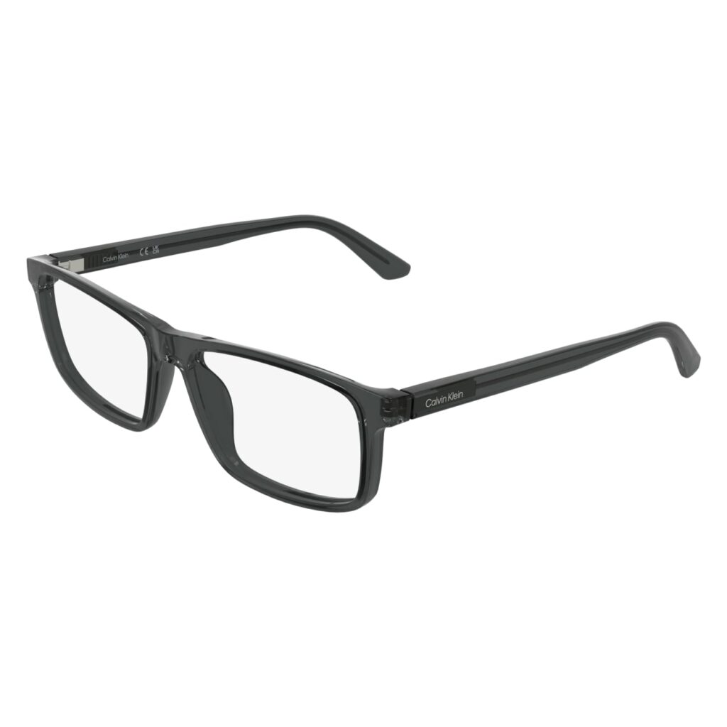 Óculos receituário Calvin Klein preto clássico masculino- CK25546