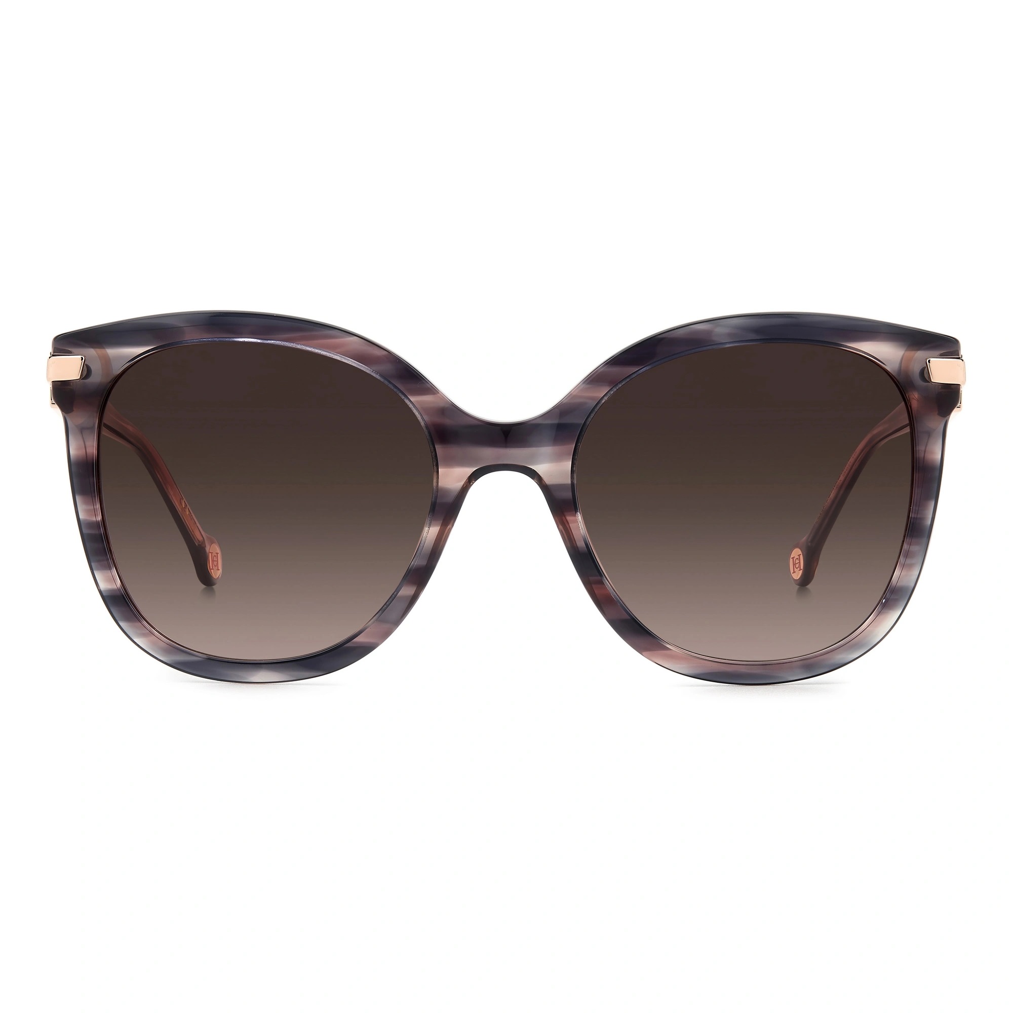 Óculos de sol Carolina Herrera em acetato rose translúcido feminino- HER0134/S - Imagem 2