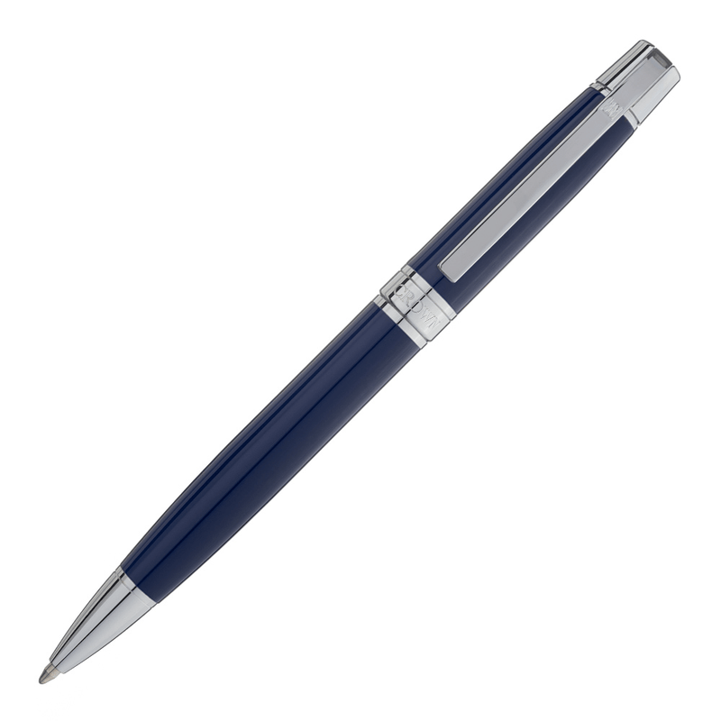 Caneta Crown Master Chrome azul esferográfica- DI19967F