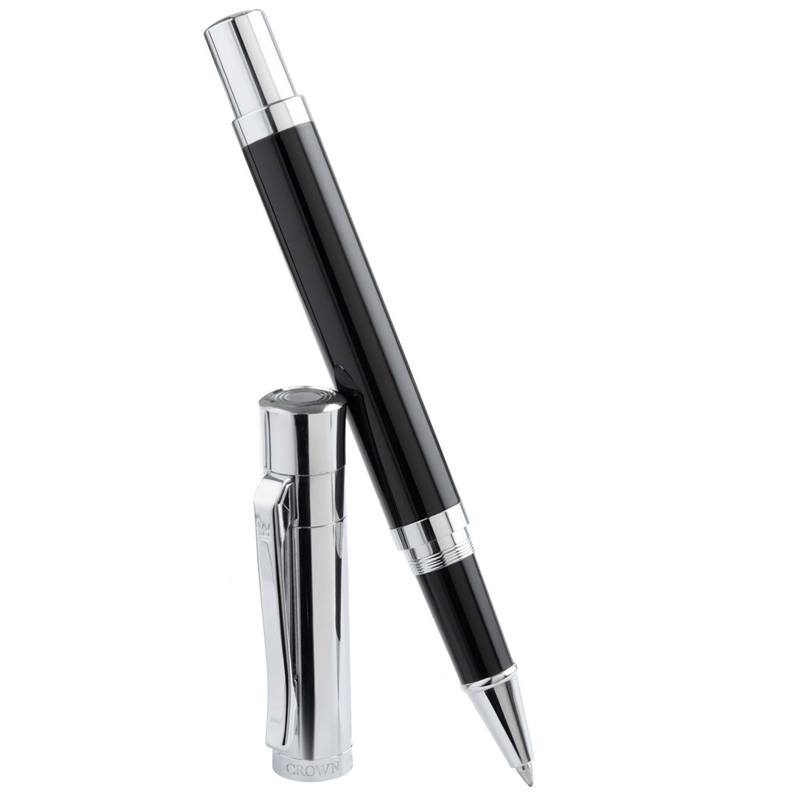 Caneta Crown Jazz Roller preta-DI20057P