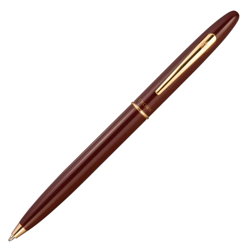 Caneta Crown Duty bordo metal esferográfica-YW11479D