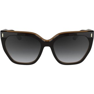 Oculos de sol Calvin Klein acetato preto feminino - CK24535SN002 - Imagem 2