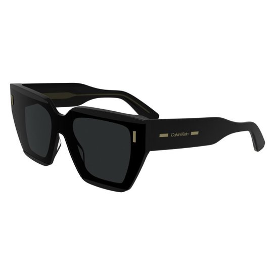 Óculos de sol Calvine Klein Jeans acetato preto Feminino- CKJ26606S 001