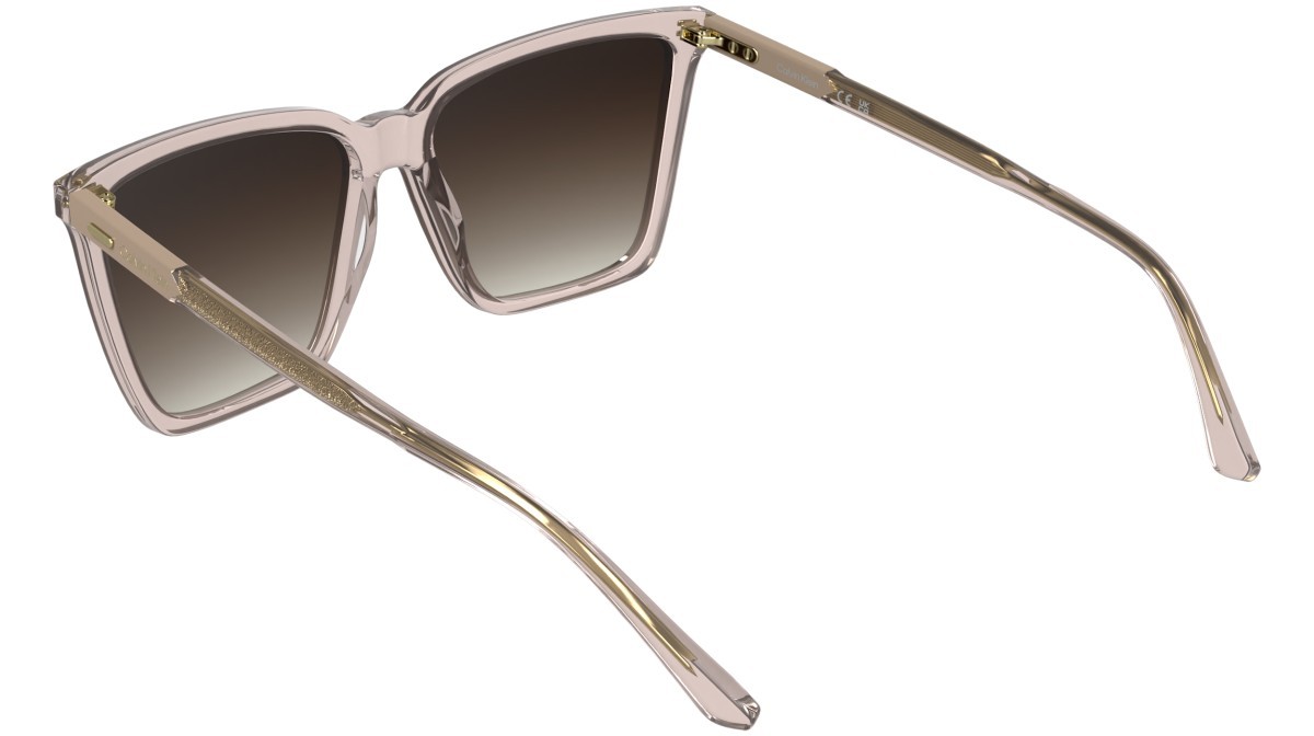 Oculos de sol Calvin Klein acetato nude feminino- CK26506S 272 - Imagem 3