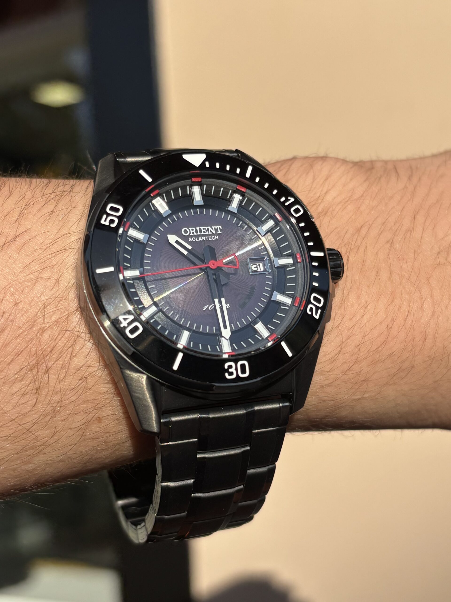 Relógio Orient Solartech masculino- MPSS1050 - Imagem 4