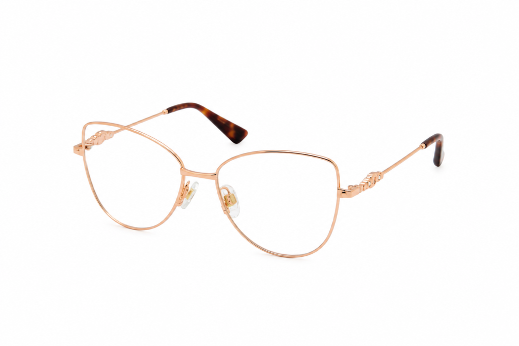 Óculos Receituário Ana Hickmann Vicky 2 dourado rose feminino-AH10058 05A