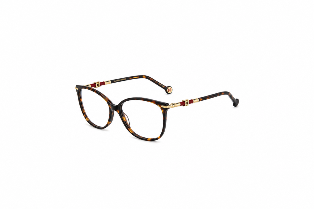 Óculos Receituário Carolina Herrera Essential Borboleta Havana feminino- HER0304