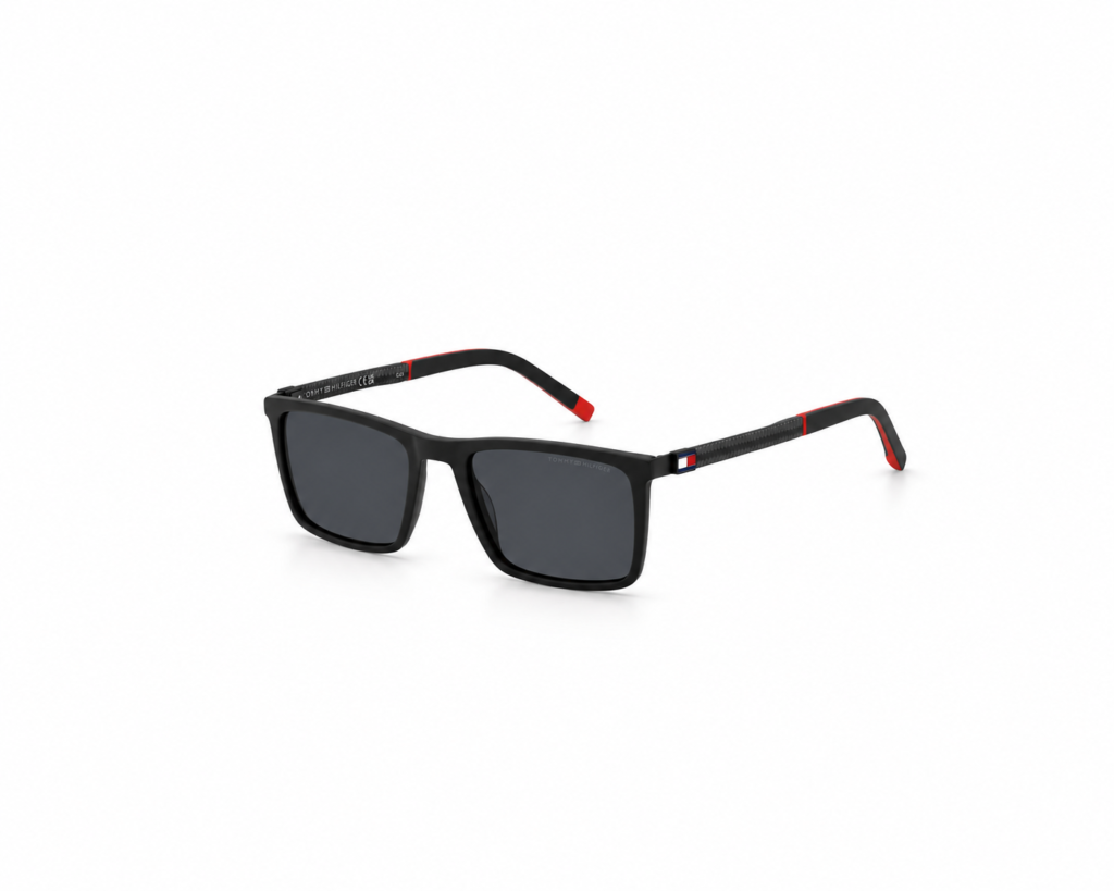 Óculos de Sol Tommy Hilfiger retangular azul masculino -TH2077/SPJP