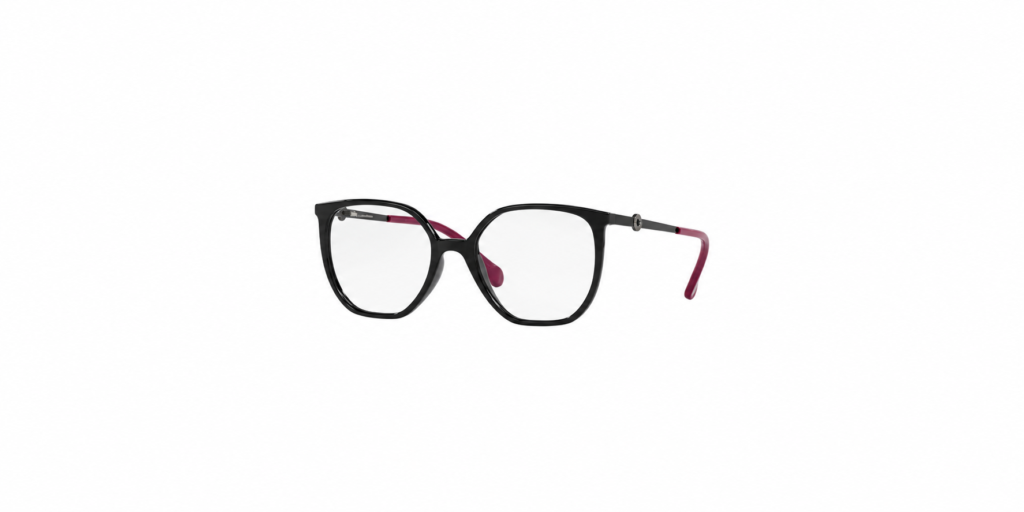 Óculos Receituário Kipling acetato preto feminino- OKP3126