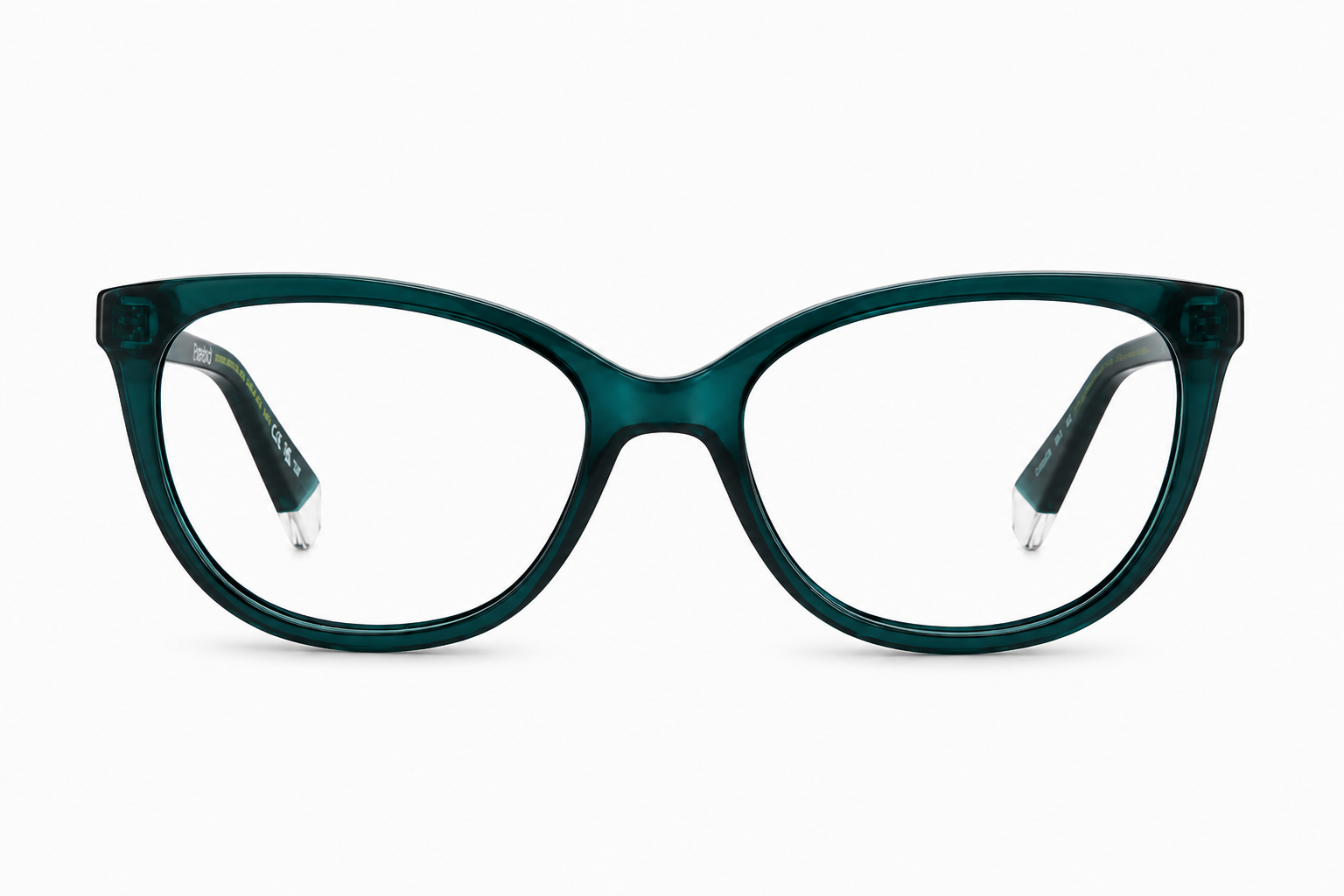 Óculos Receituário Polaroid gatinho em acetato dark green feminino- PLD D504 807 - Imagem 2