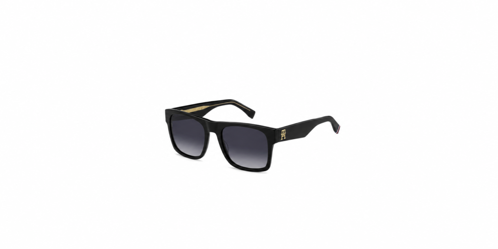 Óculos de Sol Tommy Hilfiger acetato preto unisex- TH2118/S 807