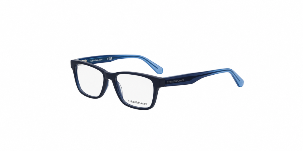 Óculos Receituário Calvin Klein Jeans quadrado azul masculino- CKJ26611