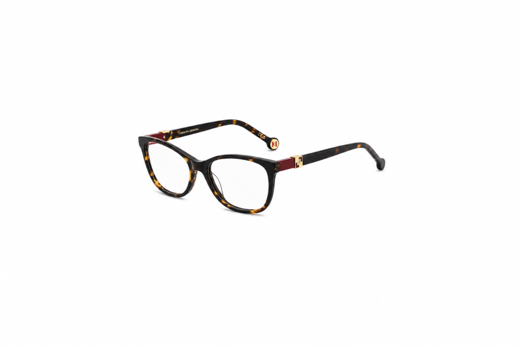 Óculos Receituário Carolina Herrera Essential marrom Havana feminino -HER0276/G