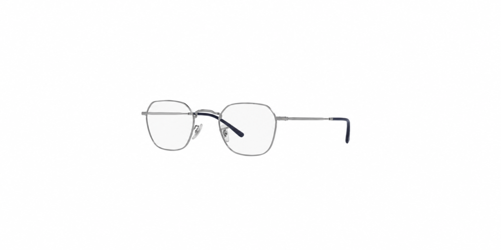 Óculos Receituário RayBan quadrdao metal prata unisex- ORX6469