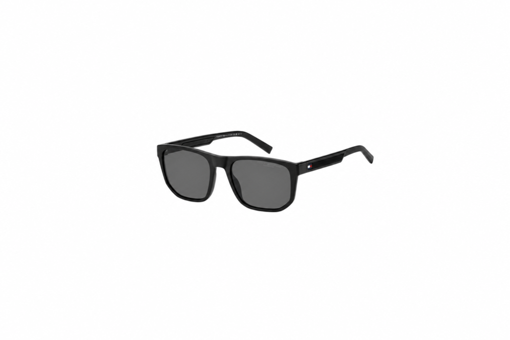 Oculos de Sol Tommy Hilfiger Poliamida preta fosca TH2200/S -057938005
