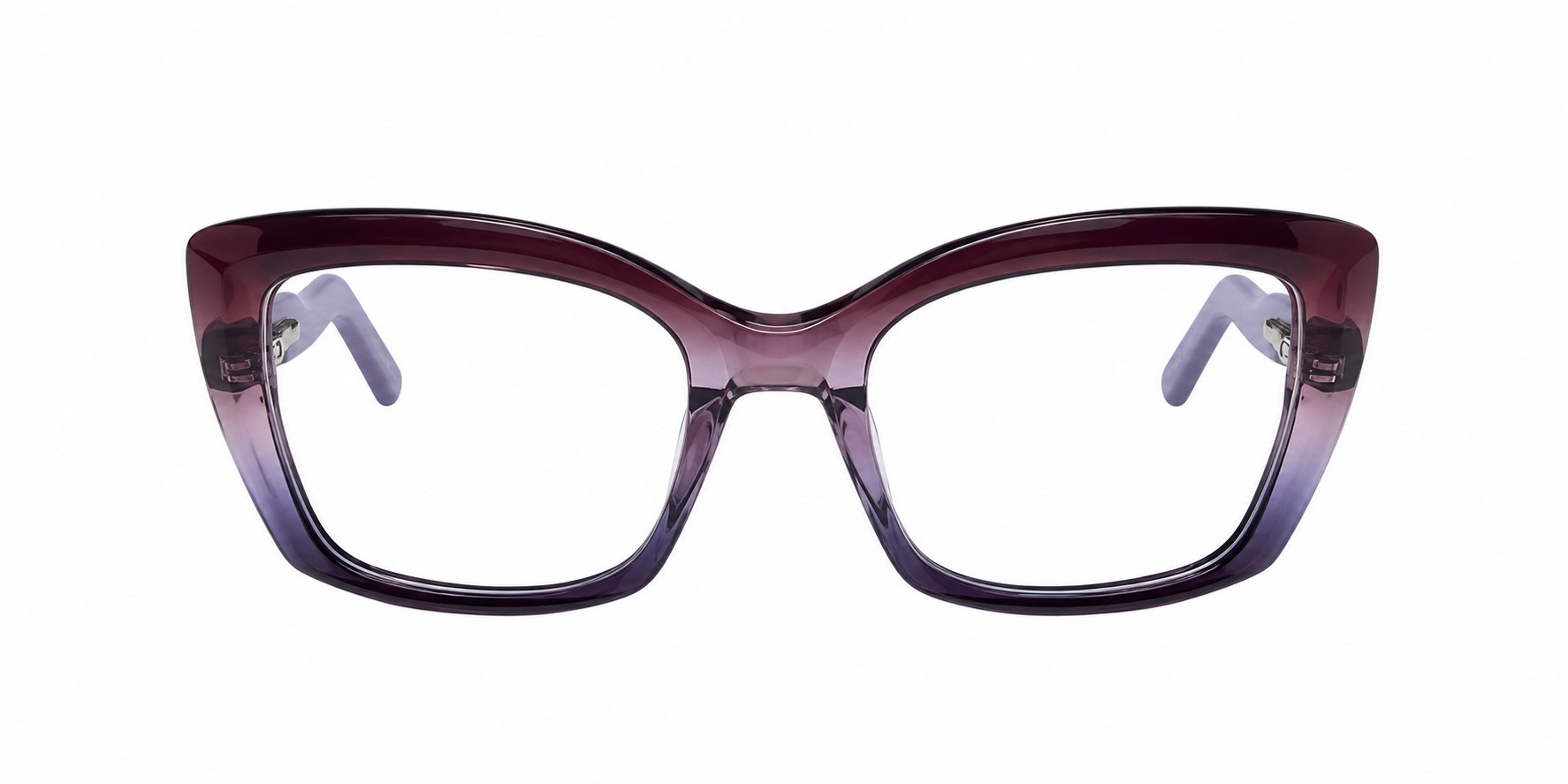 Óculos Receituário Ana Hickmann Nina 2 acetato lilás feminino- AH60078 R02 - Imagem 2