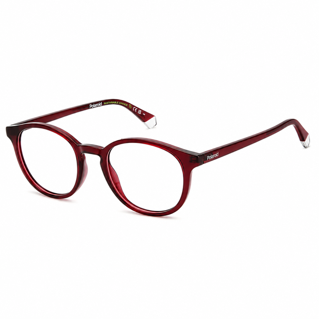 Óculos Receituário Polaroid Essential poliamida vermelho feminino- PLD D498 807