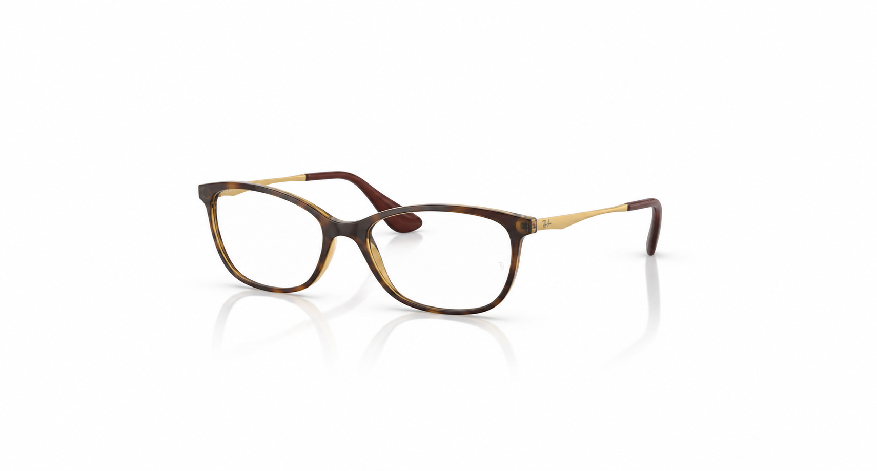 Óculos Receituário RayBan Borboleta Havana injetado feminino-ORX7106L