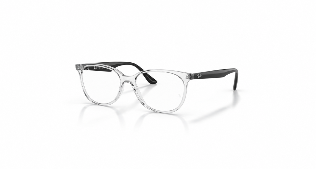Óculos Receituário RayBan quadrado injetado transparente Unisex-ORB4378V