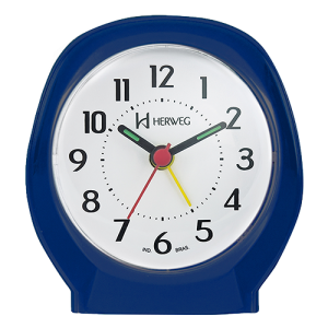 Relógio Despertador Herweg quartz, azul escuro-2634