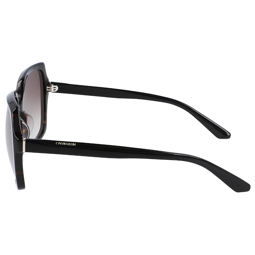 Óculos de Sol Calvin Klein Dark Tortoise acetato feminino-CK20541S N - Imagem 3