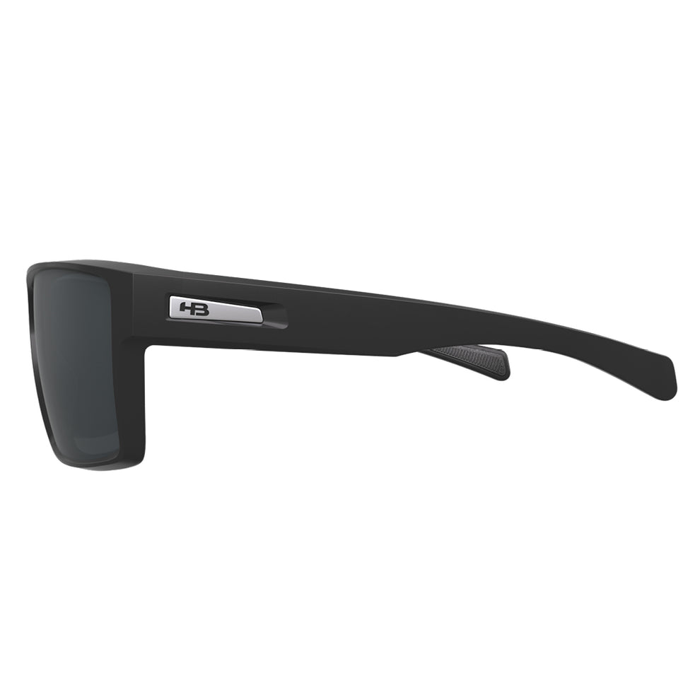 Óculos de Sol HB Byron Matte Black/gray armação curvada- M.010425 60 - Imagem 3