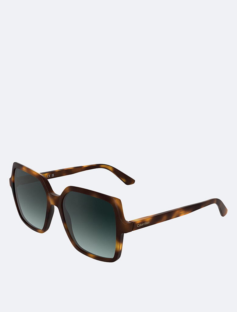 Óculos de Sol Calvin Klein Butterfly Sunglasses Dark Havana feminino- CK25537S 235
