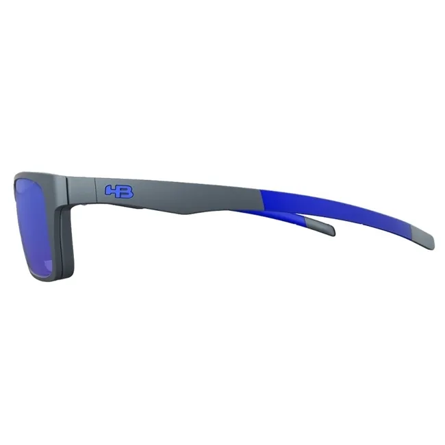 Óculos Clip-On HB injetado Matte Graphite masculino -M.93160 53 - Imagem 4